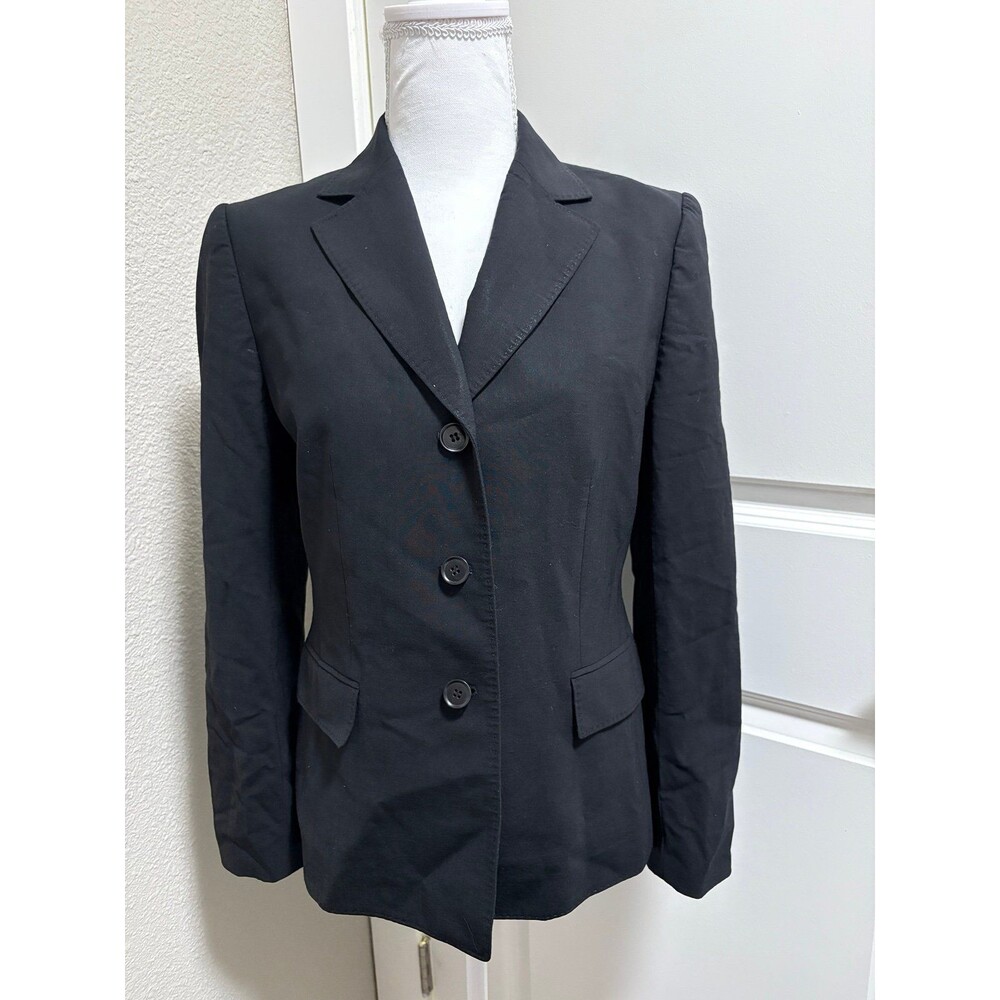 Petite Sophisticate stretch wool Women’s blazer size 4